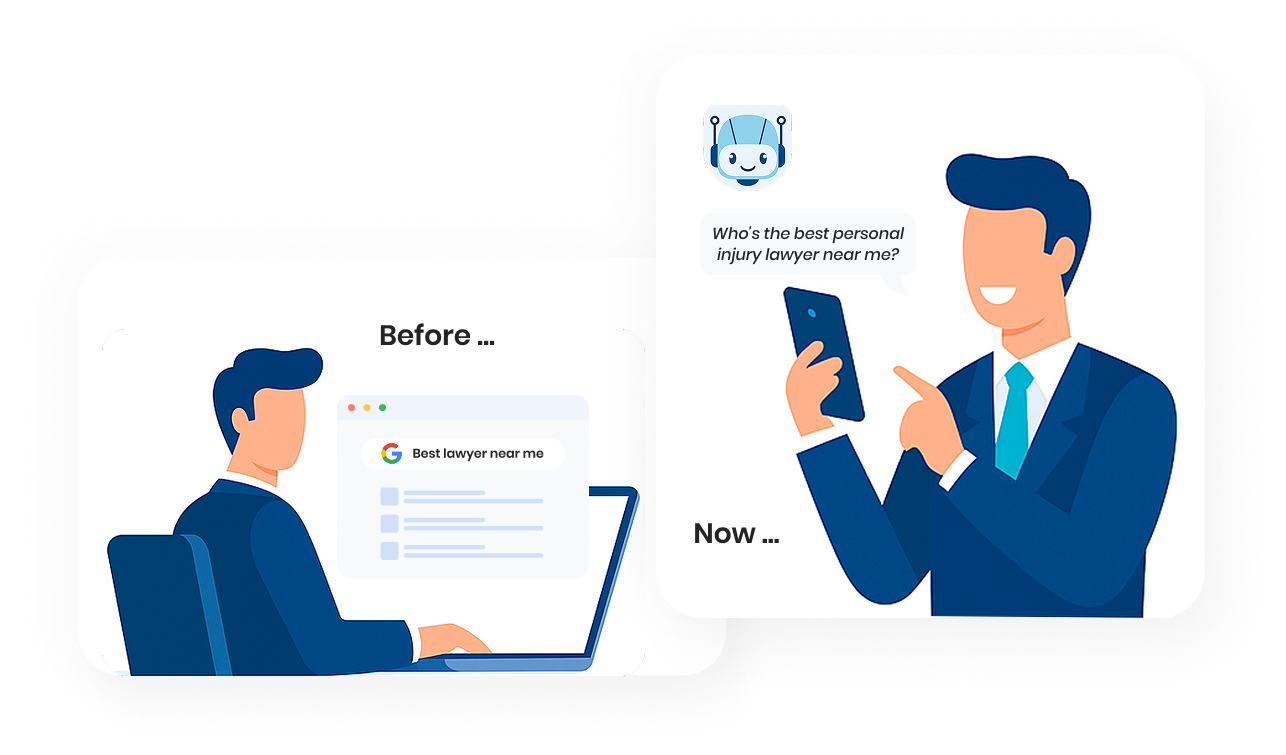 AI search recommendations for home services businesses